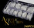 240PCS Dual Forms Nail Mold for Poly gel UV Gel 12 Size With Scale