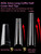 504Pcs Clear Coffin Nail Tips for Acrylic Nails Professional, XXXL Extra Long No C Curve Coffin Straight Acrylic Nail Tips, Half Cover No Crease Nail