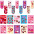 WorldBazaar 36 Sets Valentine's Day Magnetic Bookmarks for Kids with Cards Valentine Sweet Dessert Bookmarks Cards Exchange Gift for School Classroom