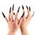 Nail Claws False Nail Arrow Claw Rings Cosplay Nail Finger Tips Party Halloween Prop Talon Claw Paw Finger Fingertip Arrow Claw Rings Finger Claw Wit