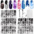 Biutee 5pcs Nail Stamping Plates + 1 Stamper + 1 Scraper Lace Flower Animal Pattern Nail Art Stamp Stamping Template Image Plate Nail Art Stamper Scr