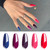 Vishine Gel Nail Polish Set - 12 Colors Gel Polish Kit Nail Gel Polish Set, Soak Off UV LED Matte Top Coat 8ml Each Bottle Gel Nail Art