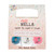 MISS NELLA PARTY COLLECTION 3-3 peel off, odour free, water base glitter nail polishes Pack- Blue The Candles (blue), Confetti Clouds (clear) & Marsh