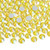 Jollin Glue Fix Crystal Flatback Rhinestones Glass Diamantes Gems for Nail Art Crafts Decorations Clothes Shoes 2.8mm (ss10 2880pcs, Lemon AB)