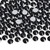Jollin Glue Fix Crystal Flatback Rhinestones Glass Diamantes Gems for Crafting Nail Art Crafts Decorations Clothes Shoes 8.4mm (ss40 144pcs, Jet)