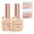 MelodySusie 2PCS 15ML Clear Builder Nail Base Gel for Nails Thickening,Soak Off UV Extension Gel,Rhinestone Nail Glue in a Bottle for Nail Art Design
