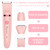 Scttomon Electric Lady Shaver for Women - Painless Razor, Bikini Trimmer, Facial Hair Removal, Body Trimmer for Face, Legs, Underarm, Pubic - Wet and