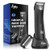 INVJOY Manscape Body Trimmer for Men, Waterproof Electric Razor/Shavers with Dual-Head for Facial, Pubic & Groin Hair Grooming, Ceramic & Foil Blades