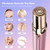 Facial Hair Remover for Women- as Seen on TV Painless Face Shaver -Mini Hair Remover, Electric Razor Shaver Portable Bikini Epilator for Lips, Chin,