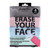 ERASE YOUR FACE Reusable Makeup Remover Cloths - Microfiber Face Towels to Cleanse & Remove Makeup - Water Activated for Sensitive Skin - Multi-Paste