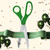 25 Inch Large Green Scissors - Oversized Grand Opening Scissors for Ribbon Cutting Ceremony Giant Shears for Business Openings and Special Events Ina