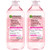 Garnier Micellar Water with Rose Water and Glycerin, Hydrating Facial Cleanser & Makeup Remover, For All Skin Types, Vegan, Cruelty Free, 13.5 Fl Oz