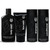 Black Wolf Shower Bundle for Hair and Body - Includes Daily Shampoo & Conditioner Set, Charcoal Body Wash & Salicylic Acid Acne Face Wash - Gift Set