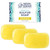 Natural Elephant Dead Sea Sulfur Soap 4.4 oz with Dead Sea Salt, Aloe Vera, Sulphur Face and Body Cleanser Bar for All Skin Types (3 Pack (13.2 oz To