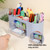 INSTOME Pencil Pen Holder for Desk with 3 Drawers - All-In-One Desk Organizer - Perfect Desk Accessories for Office Use - Stylish & Convenient Desk O