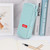 iSuperb Standing Pencil Case 2 Compartments Pencil Pouch Magnetic Mobile Phone Holder Bracket Pen Bag Large Capacity Phone Pouch College Stationery O