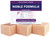 Noble Formula 1% Pyrithione Zinc (ZnP) Alise's Emu Oil & Calamine Bar, 3.25 oz each, (3 Bars in 1 Box), Total 9.75 oz