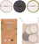 Chloven 30 Pack Reusable Makeup Remover Pads - Bamboo Cotton Rounds for Toner, Washable, Eco-Friendly for All Skin Types with Cotton Bag for Storage