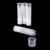Super Z Outlet Clear Empty 3/16 Oz (5.5ml) Plastic Container Twist Tubes for Homemade Lip Balms, Cosmetic Gifts (Pack Of 12)
