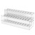 SBYURE Acrylic Pen Holder, 44-Slots Pen Display Stand Focal Pen Holder Beadable Pen Display Stand Rack Organizer for Home Office Desk School Supplies