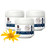 Pili Natural Arnica Cream - Restore Smooth Silky Skin - Crema de Arnica - Pack of 3 (Pack 3 x 1 oz each)