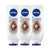 NIVEA Cocoa Butter In Shower Lotion, Body Lotion for Dry Skin, 3 Pack of 13.5 Fl Oz Bottles
