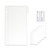 NatSumeBasics 6pcs A6 Binder Pocket Dividers White Budget Cash Envelopes with Label Sticker for 6 Ring Budgeting Binder Inserts Supplies Accessories