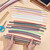 CRASPIRE 48pcs 11.8in Book Binding Headbands Endbands Long Polyester Medium Cotton Bookbinding Head Band Materials Kit for Beginners Repair Album Sup