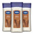 Vaseline Intensive Care Cocoa Radiant Pack of 3 for Glowing Skin Body Gel Oil Made with Pure Cocoa Butter + Replenishing Oils 6.8 oz