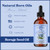 Natural Born Oils Borage Seed Oil, 16oz, Organic, Cold-Pressed, Carrier Oil, High GLA, Vitamins & Minerals, Deep Skin Nourishment, Hair Vitality