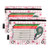 PDYRLEN Binder Pencil Pouches, Bow and Cherry Pencil Case with Clear Window 3 Rings Pen Case Holder Office Supplies