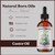 Natural Born Oils Castor Oil, 8oz, Organic, Cold-Pressed, Vitamins & Fatty Acids, Skin Moisturizer, Hair Health Enhancer