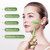 AECW Natural Jade Roller for Face Eyes Tool Jade Facial Roller Noiseless Facial Massage Roller