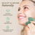 Beauty by Earth Jade Gua Sha Facial Tools - Face Sculpting & Massager Tool for Lymphatic Drainage & Jawline Sculpting, Guasha Tool for Face, Eye Depu