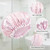 Aquior Shower Caps, Reusable Shower Cap for Women, Double Layer Waterproof Bonnet Hair Cap, Large Size for All Hair Lengths,for Girls Spa Home Salon