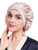 LilySilk 100% Mulberry Silk Bonnet, Silk Night Sleep Cap Adjustable Hair Wrap for Sleeping, Rosy Pink