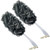 2PACK Charcoal Fiber Exfoliating Loofah luffa loofa Bath Back Brush On a Stick - Long Handle with Radian is Ergonomic for Men and Women - Shower Spon
