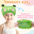 kilofly 3pc Fun Cute Animal Shower Caps for Kids Reusable Waterproof Bath Hat Set