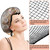 WILLBOND Cotton Triangle Hair Net for Rollers, Women Mesh Hair Net Setting for Sleeping, 35 x 35 x 57 Inches, Black (4)