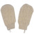 Bleu Bath (2 Pack) Natural Exfoliating Hemp Bath Mitt Shower Gloves Loofah Washcloth Sponge Machine Washable Body Scrubber (Gentle Ramie)