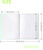 Bepisof 30Pocket Durable Binder, Plastic Sleeves Pocket Portfolio Folder Clear Sheet Protectors, Heavy Duty Presentation Book for Artwork/Document Or