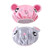 G2PLUS Shower Cap, 2PCS Funny Cute Cartoon Bath Hat, Waterproof Shower Bath Caps, Elastic Bath Cap for Boys or Girls