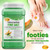 SPA REDI - Detox Foot Soak Pedicure and Bath Fine Salt, Cucumber and Melon, 128 Oz - Made with Dead Sea Salts, Argan Oil, Coconut Oil, and Essential