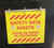 SDS Magnetic Hanging 3-Ring for conspicuous Display of Safety Data Sheets. 1 ½ D Ring with SDS Cover Sheet. (1 1/2" Capacity D)