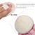 Loofah Sponge Exfoliating Facial Cleaning Pads,10 Packs Natural Loofa Face Scrubber Large Cleanser for Men Women Bath Spa Cleansing,3.15 Inches Dia