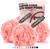 Loofah Sponge Bath Sponge for Women Men 4 Pack (Pink)