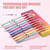 KINGMAS 10 Pcs Nail Art Brushes, Clean Up Painting Brush Drawing Pen, Nail Liner Brush and Nail Dotting Pen