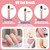 KINGMAS 10 Pcs Nail Art Brushes, Clean Up Painting Brush Drawing Pen, Nail Liner Brush and Nail Dotting Pen