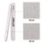 BTYMS 100 Pieces Nail Files 100/180 Grit Double Sided Emery Board Reusable Buffering Files for Natural Nails and Acrylic Nails