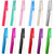 Mudder 12 Pieces Glass Nail Files for Natural Crystal Double Sided Finger Nail Files with Cases for Manicure Women Care(Assorted Color)
